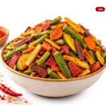 Peri Peri  Vacuum Cooked Mix Vegetable Chips